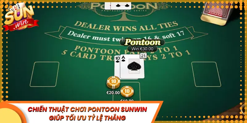 Chiến Thuật Chơi Pontoon Sunwin Giúp Tối Ưu Tỷ Lệ Thắng