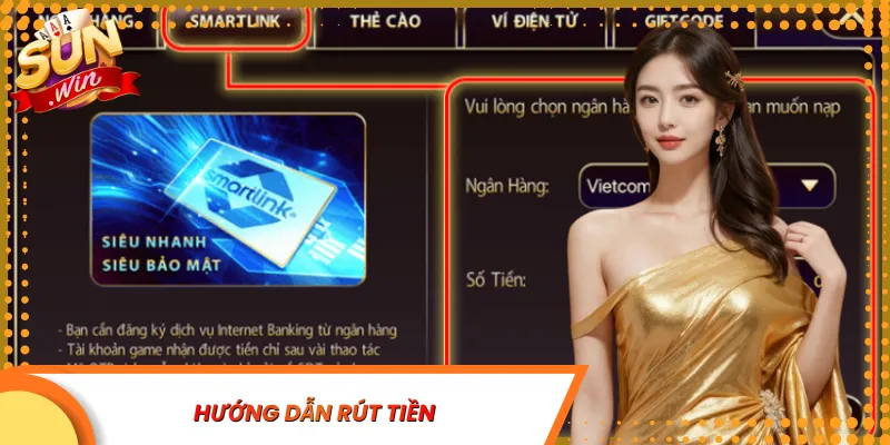 Hướng dẫn rút tiền