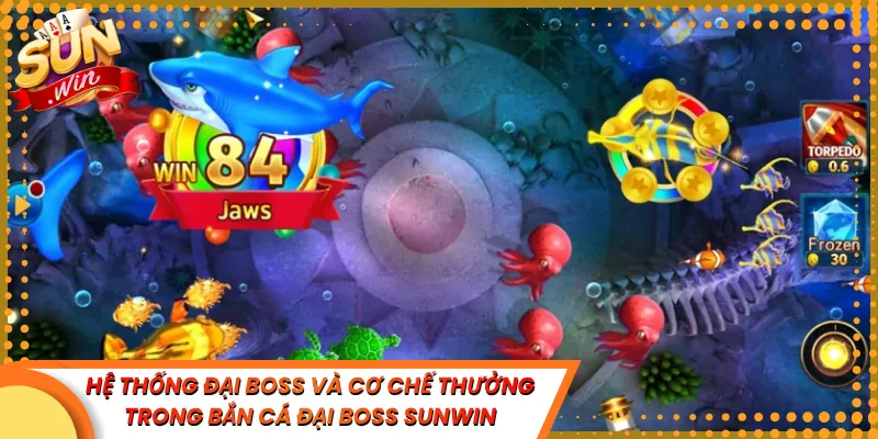 Hệ Thống Đại Boss Và Cơ Chế Thưởng Trong Bắn Cá Đại Boss Sunwin