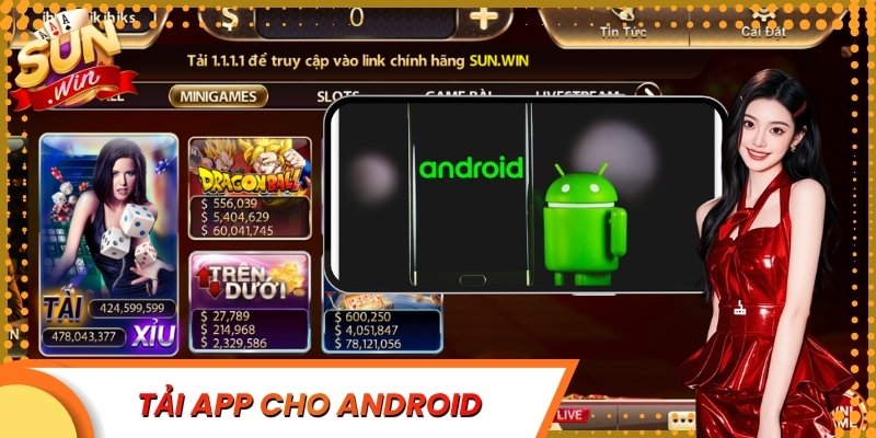 Tải app cho Android